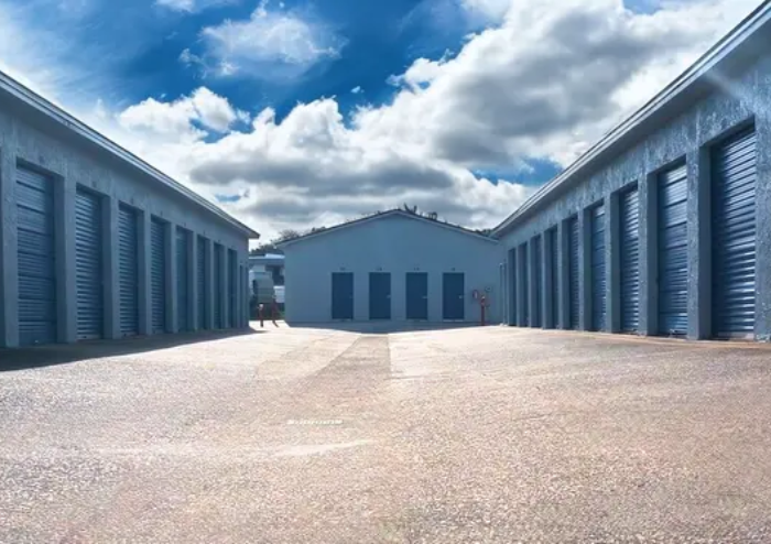 Drive-up storage access at Emerald Coast Storage in Pensacola